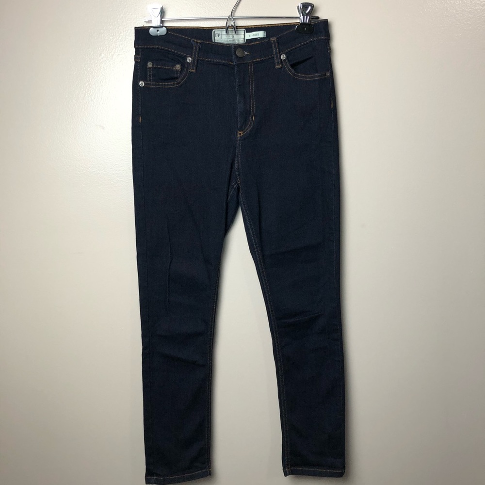 Free People Hi-Rise Dark Wash Jeans Size 29 - Picture 1 of 7